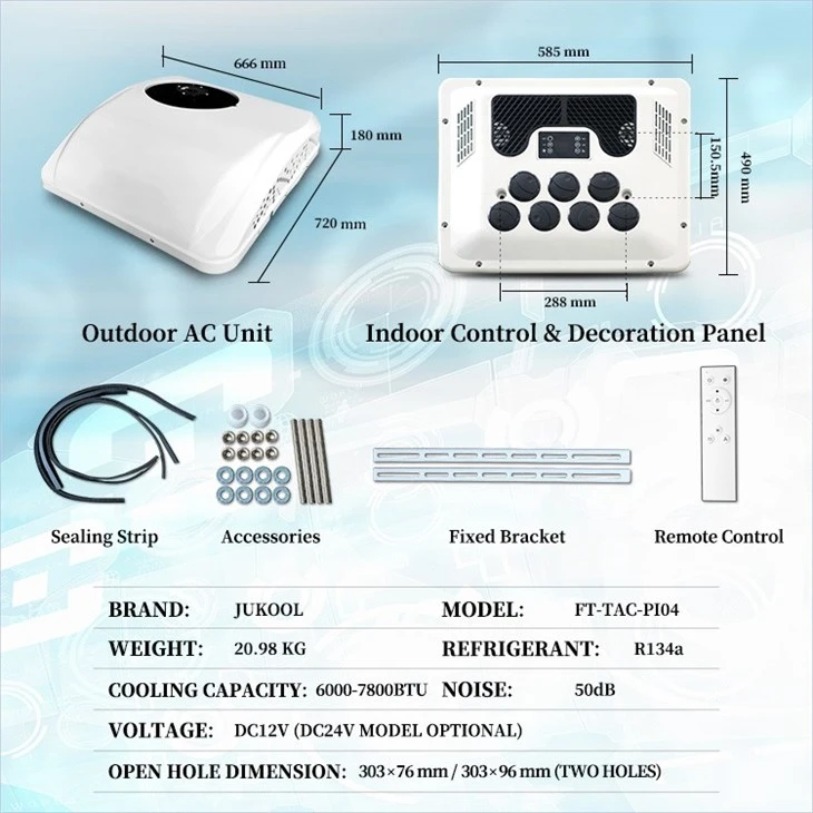 12 Volt Ac Unit For Semi Truck