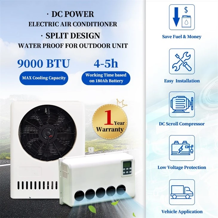 24 Volt Truck Air Conditioning